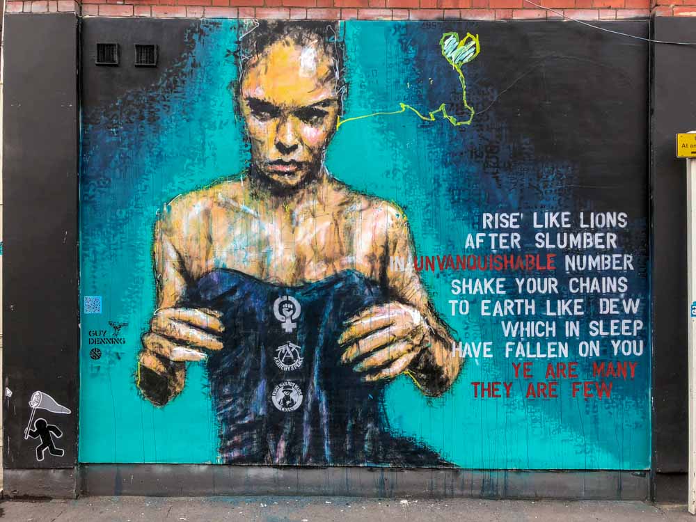Beyond Banksy- Bristol Street Art in Three Neighborhoods Bristol Upfest mural Guy Denning