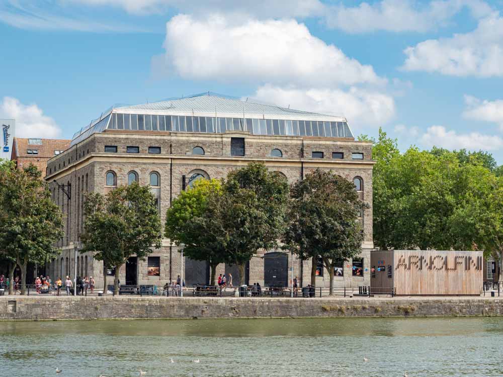 Things to do in Bristol- visit the Arnolfini on the harbor