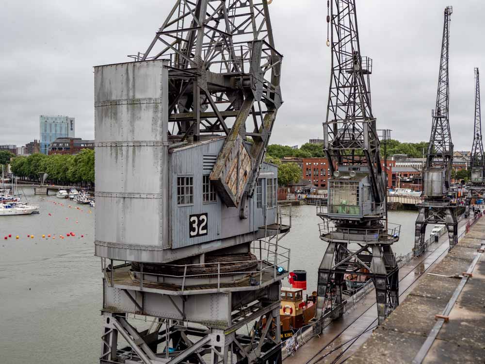 Bristol Harbor views from MShed
