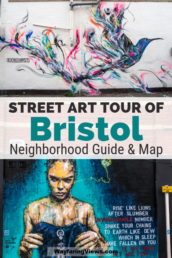Find the best Bristol street art with this tour of three neighborhoods. The best things to do in Bristol involve street art and you can find Banksy and other artists.