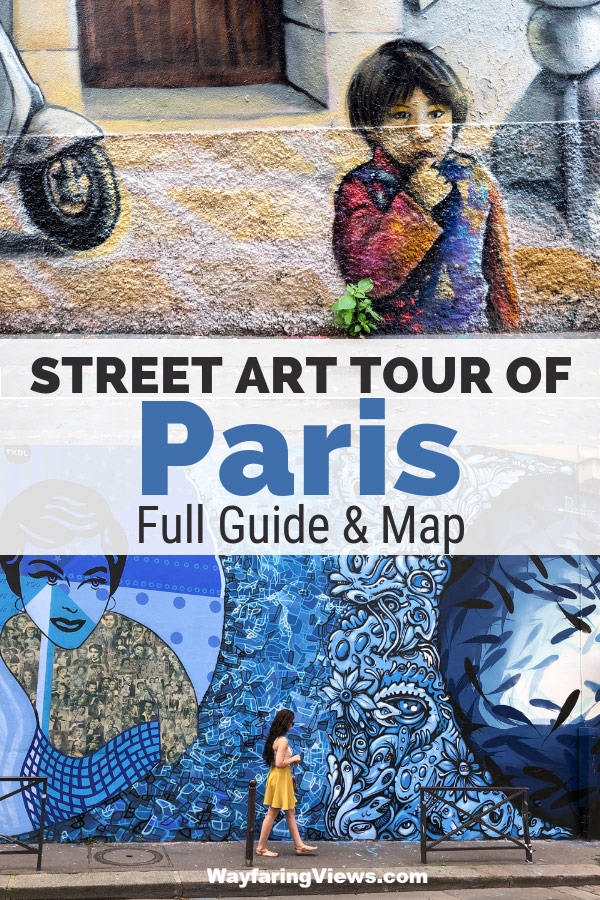 This tour of Paris is a must do if you love street art. Find murals and graffiti in four distinct areas. Get neighborhood guides, a map and all the eye candy you can handle.