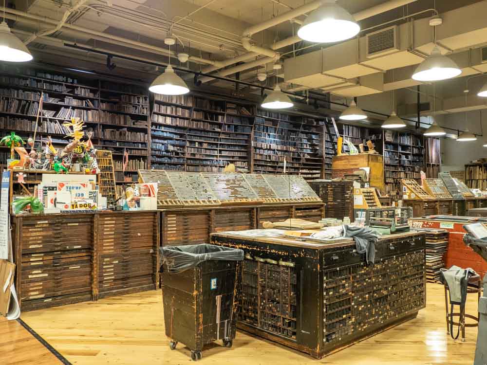 Nashville Tennessee Hatch Show Print- print room