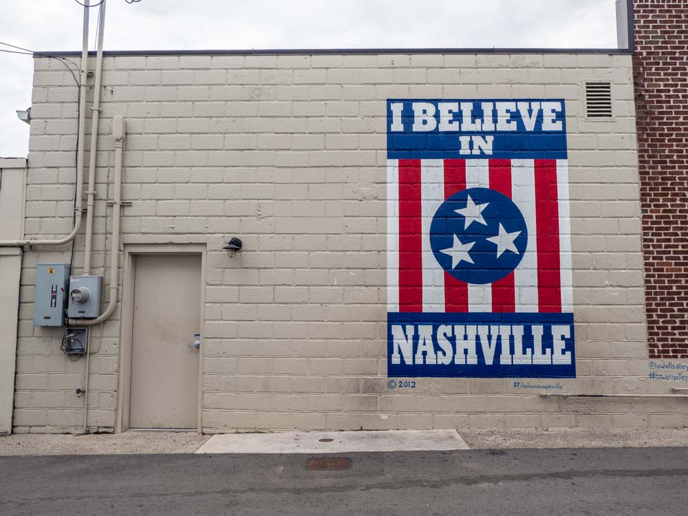 I Believe in Nashville Murals