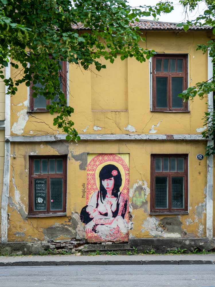 Tartu estonia Mother Child stencil by Edward von Lõngus