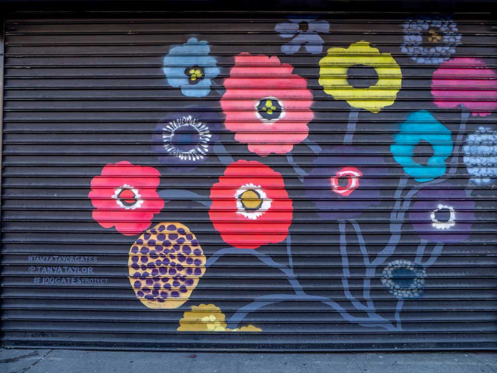 LISA Project 100 Gates Project Mural