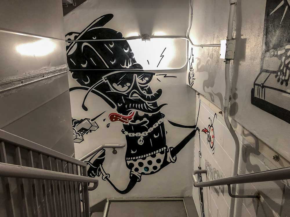 The Yok mural of a pickle MOSA