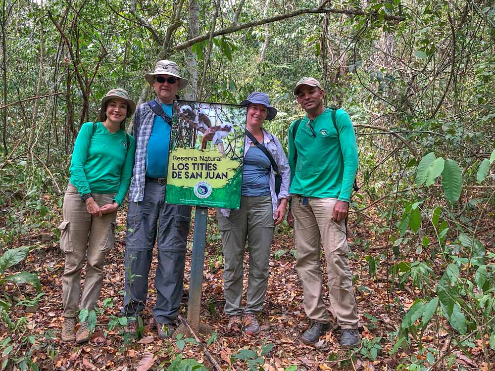 Proyecti Titi reserve Los Colorados National Park Colombia