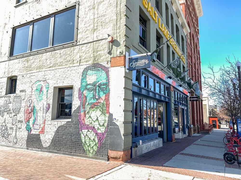 Squatters Brew Pub Salt Lake City exterior