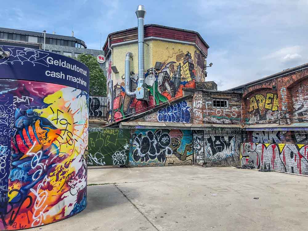 What to do in Berlin - graffiti near Urban Spree