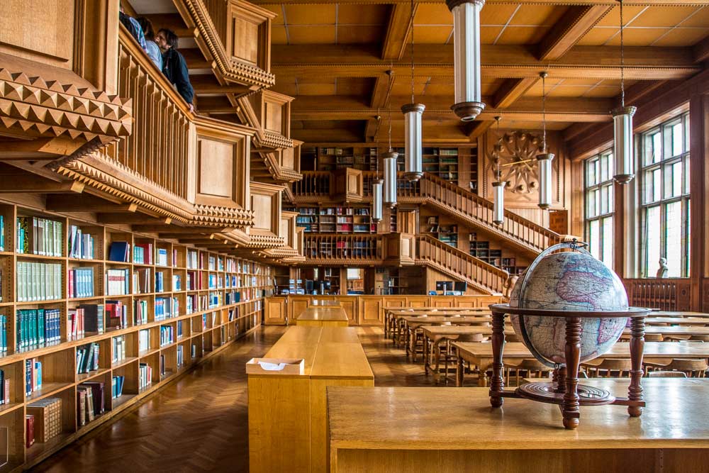 Belgium KU Leuven university library