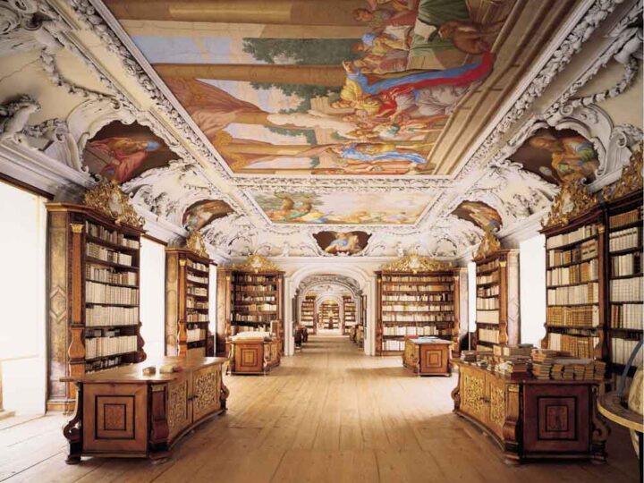 Ulm Germany Kremsmuenster library