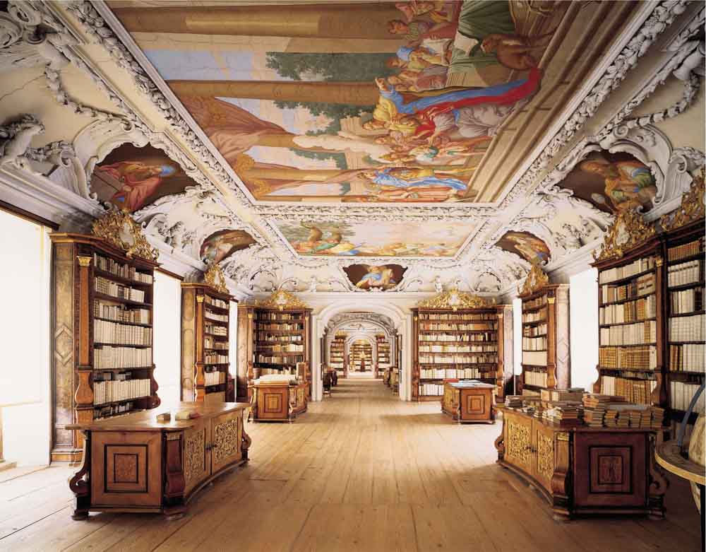 Ulm Germany Kremsmuenster library