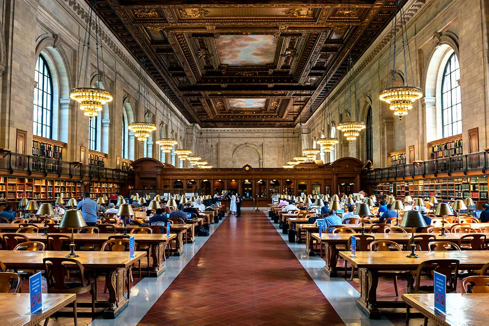 New York Mid-Manhattan branch library bryant park