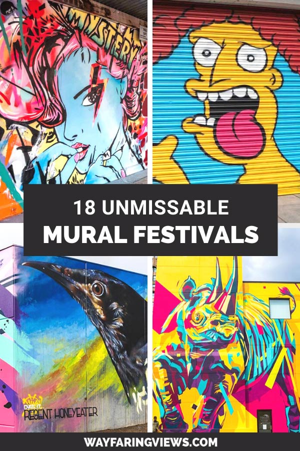 Amazing mural festivals around the world