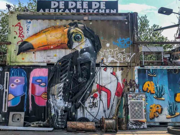 Berlin street art Urban Spree Toucan art BordalloII