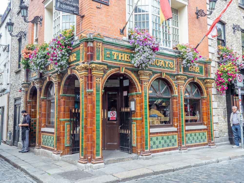 Ireland travel: Quays Bar Dublin Ireland