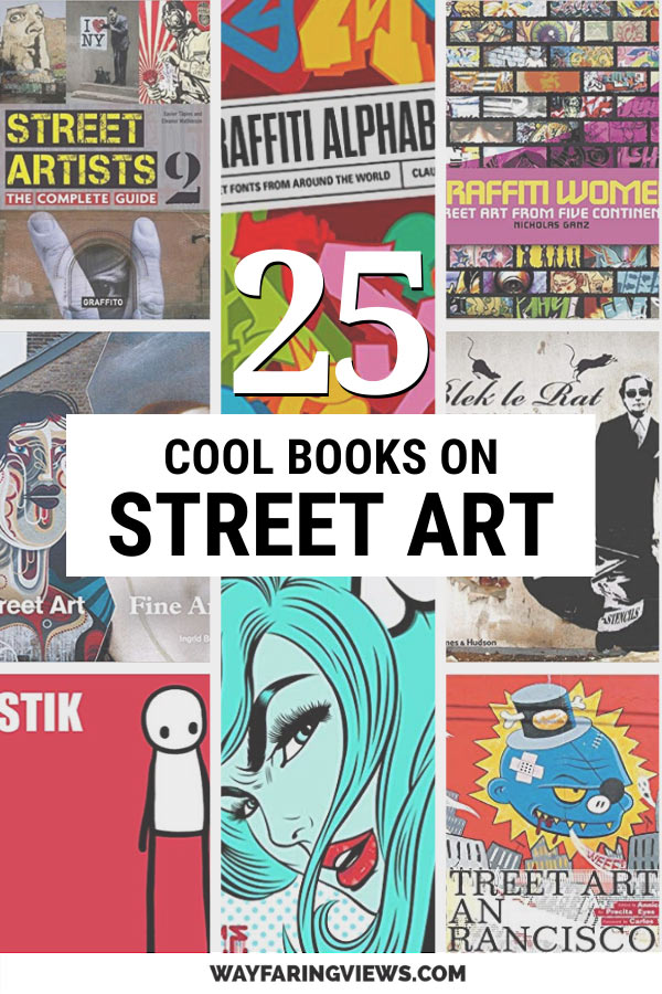 The 25 best graffiti and street art books. Book covers