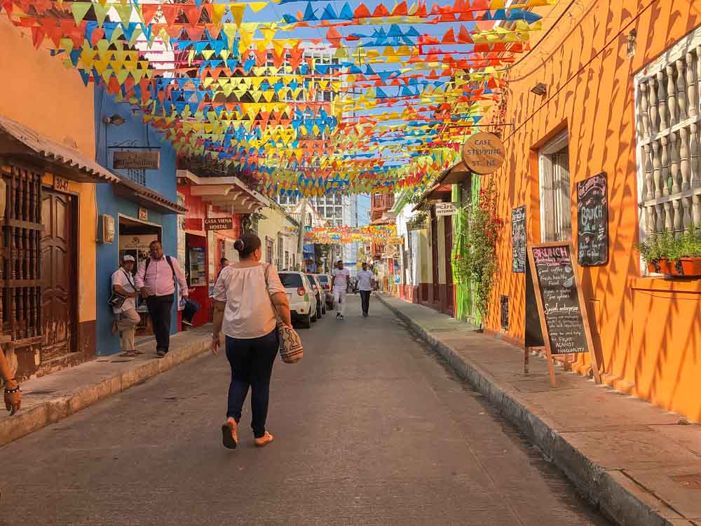 Cartagena Getsemani street