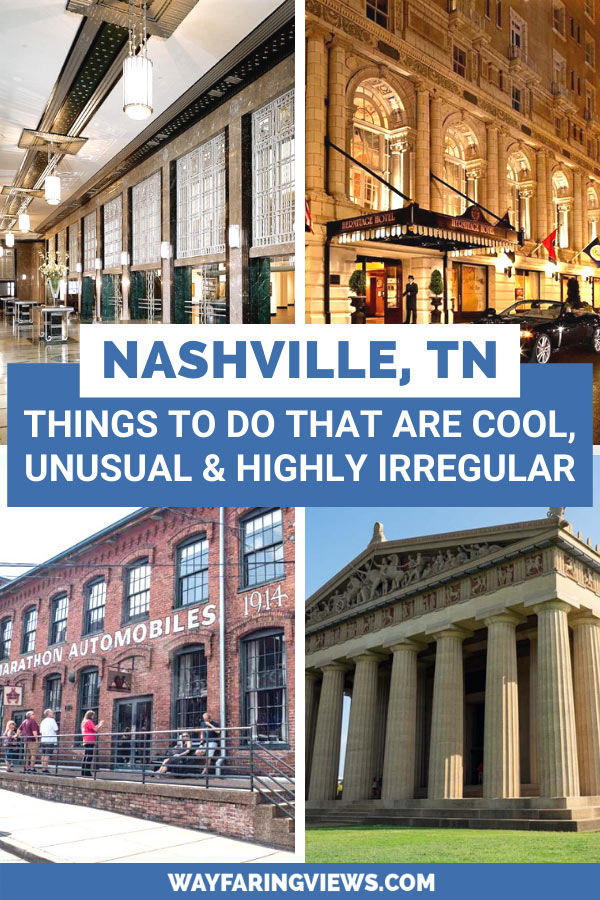 Cool things to do in Nashville Tennessee. buildings and architecture