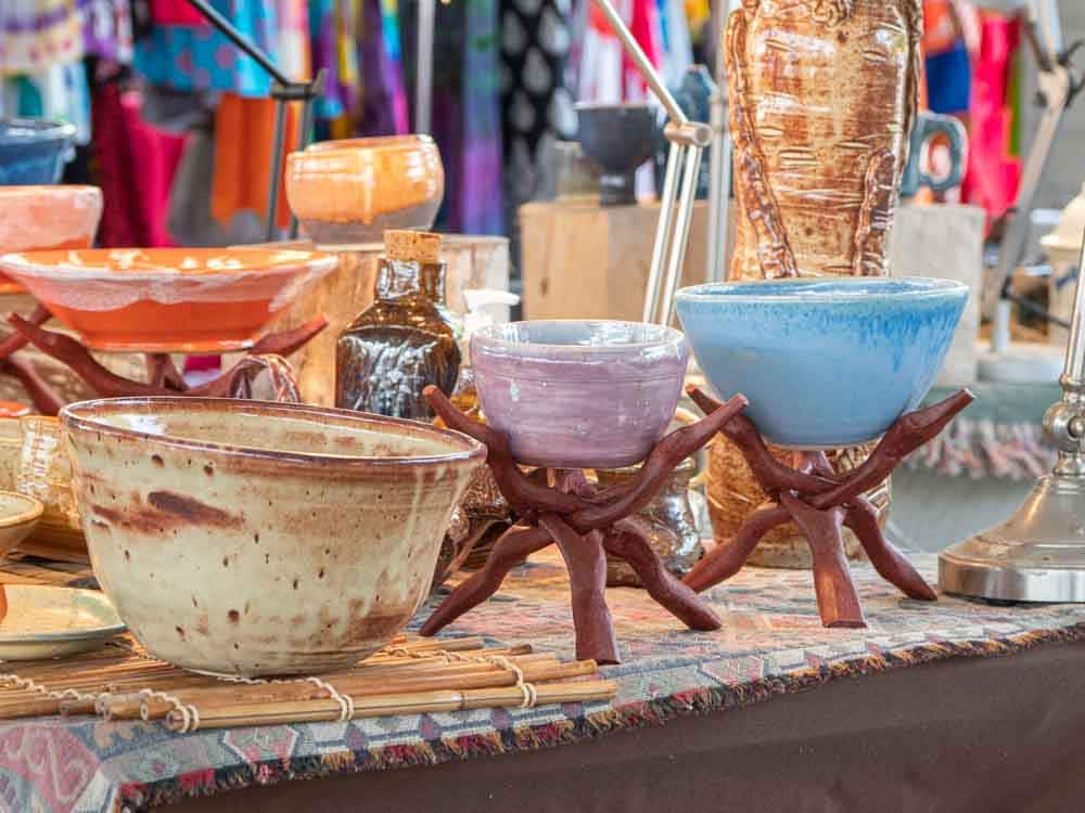 Nashville Farmers Market pottery