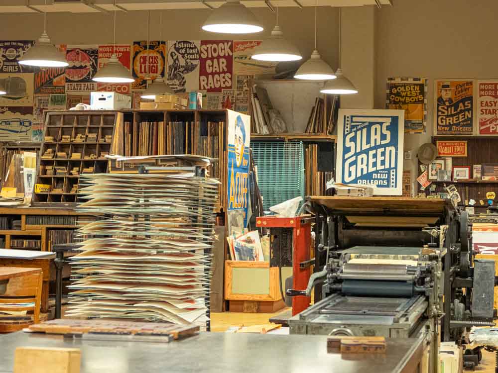Offbeat Nashville Hatch Show Print Workshop