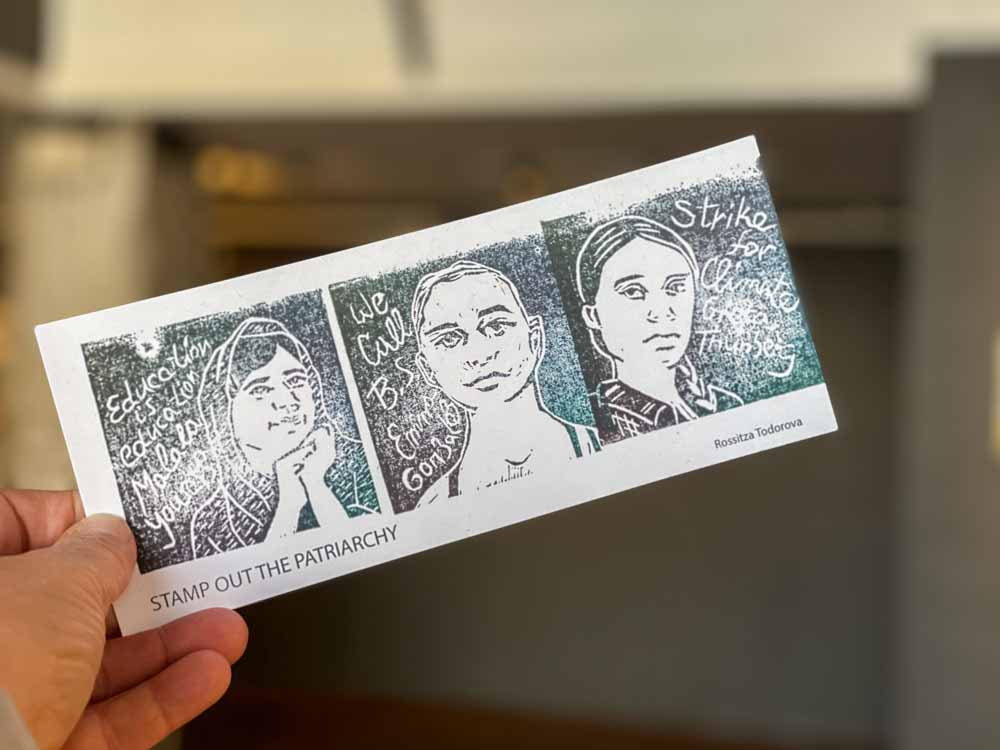 Sierra Arts Foundation in Reno- stamp exhibit