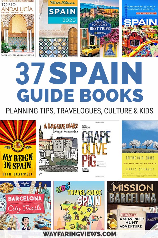 37 Spain Guide books