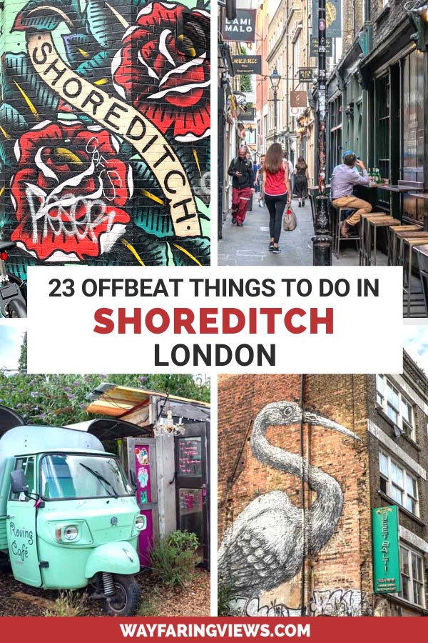 23 offbeat things to do in Shoreditch London