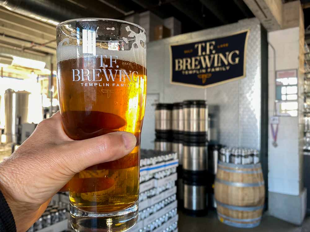 Pint from Templin Family Brewing SLC