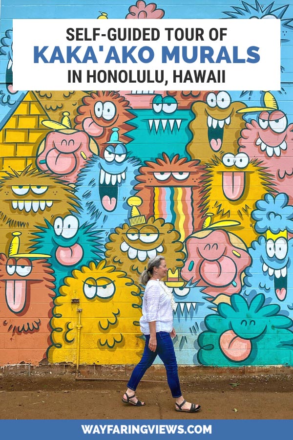 Kaka'ako mural guide for Honolulu Hawaii