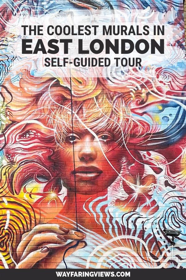 Find the coolest street art and graffiti in Shoreditch. Self Guided tour.