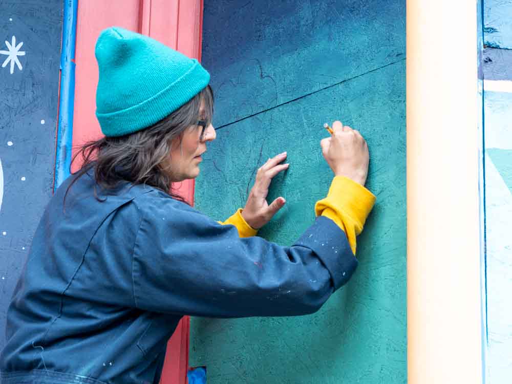 Sanfrancisco Street art felicia gabaldon art