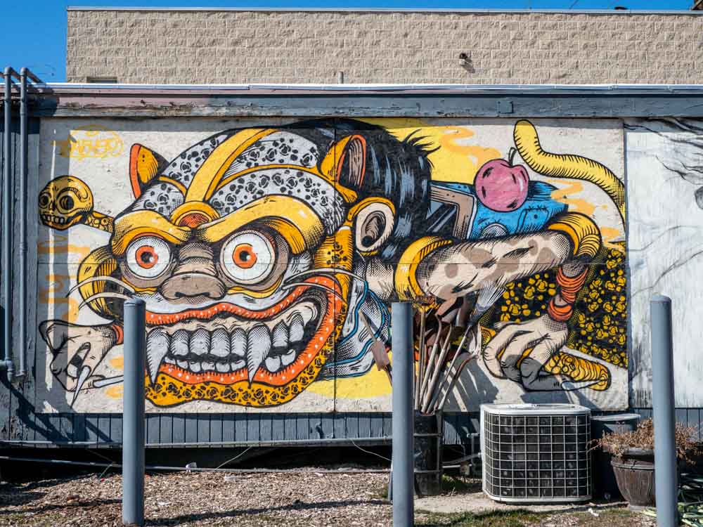 Salt Lake City street art by Trasher