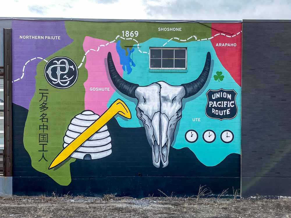 South SalLakCity Golden Spike mural Trent Call