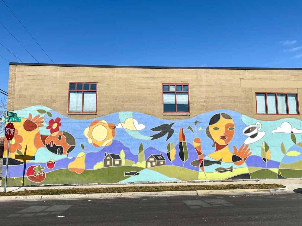 South Salt Lake mural by Traci O'very Covey