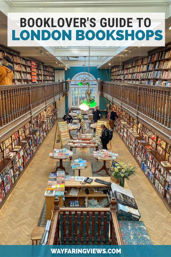 Book lover's guide to London bookshops
