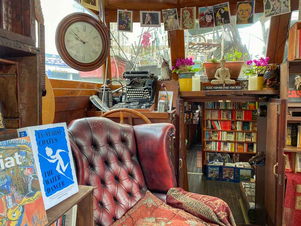London: Word on Water bookstore interior