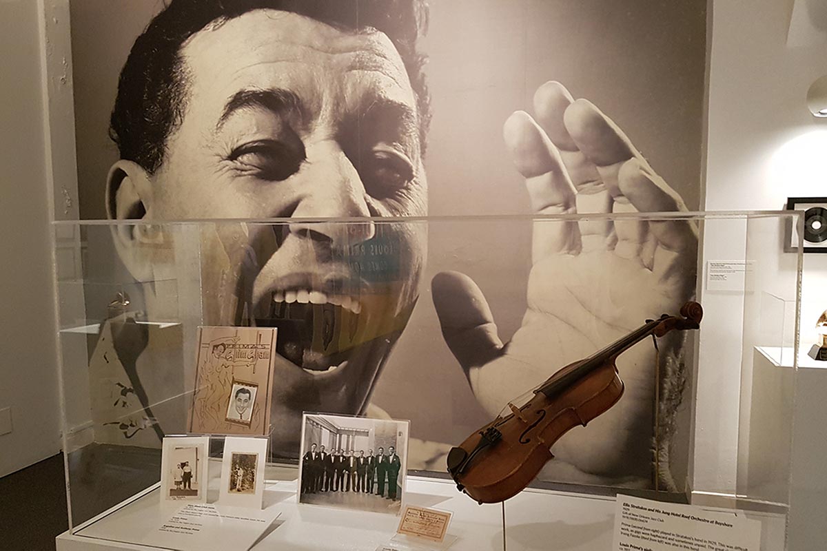 New Orleans Jazz Museum exhibit