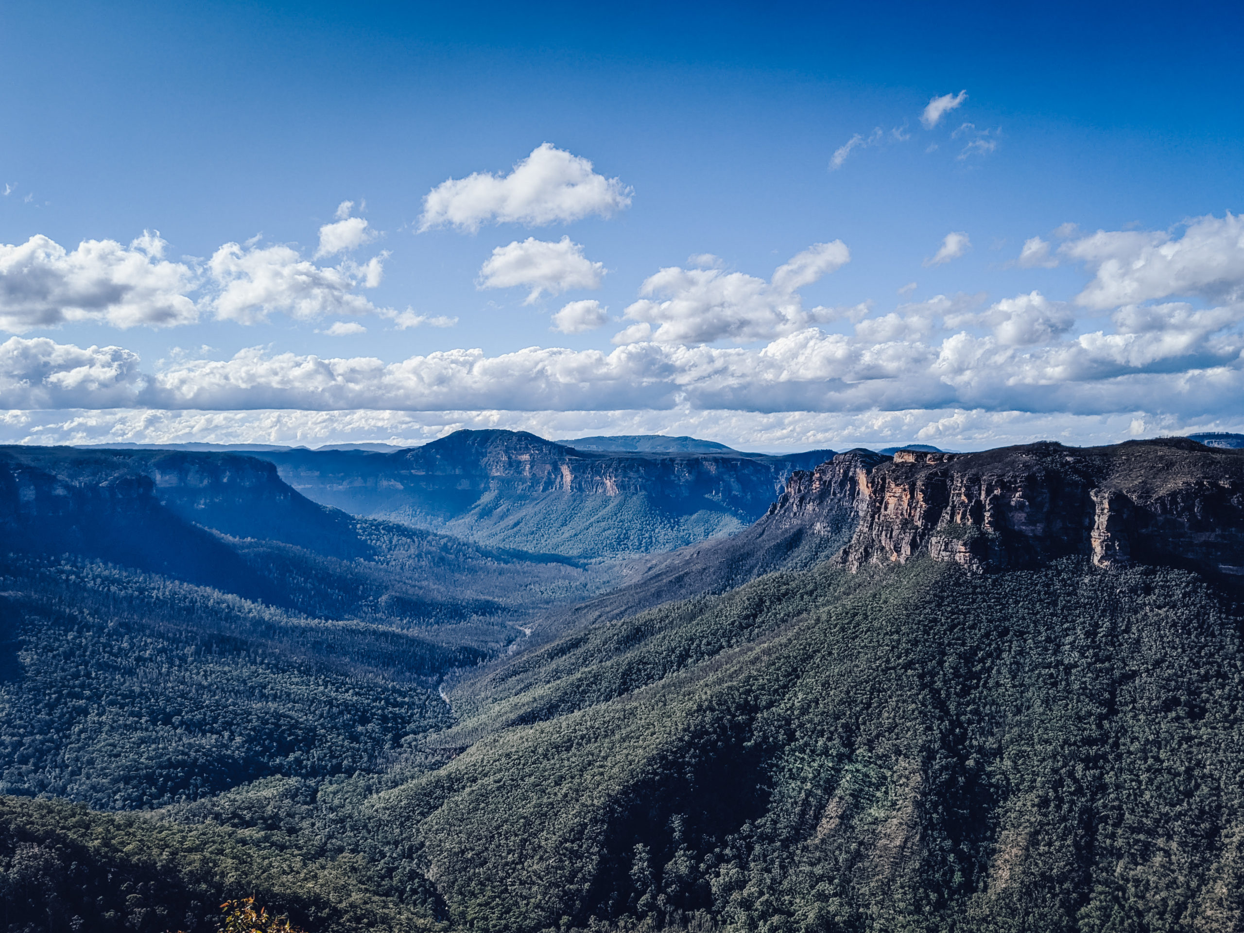Camping in the Blue Mountains
