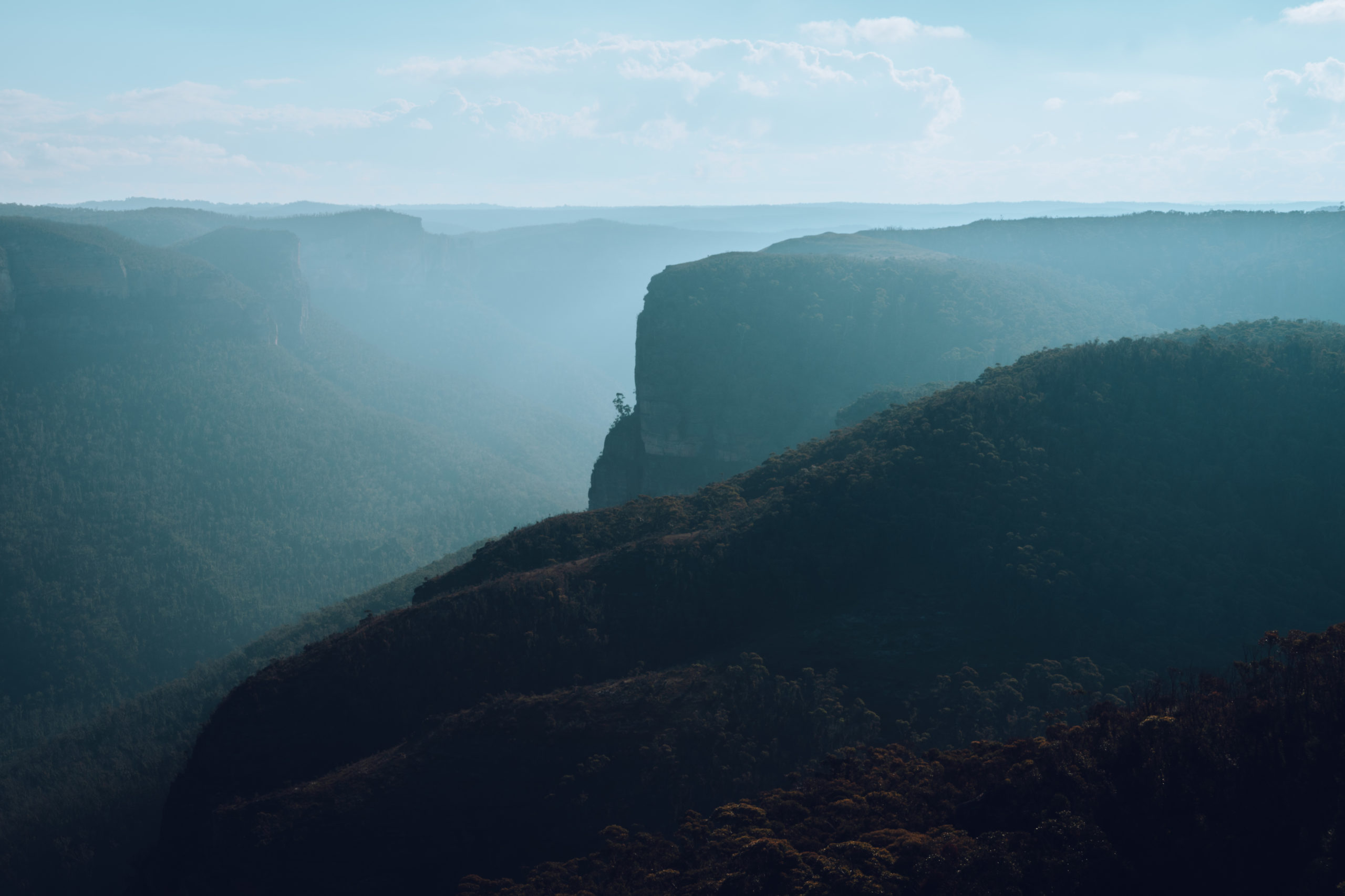 Do the Mount Banks summit walk when camping in the Blue Mountains