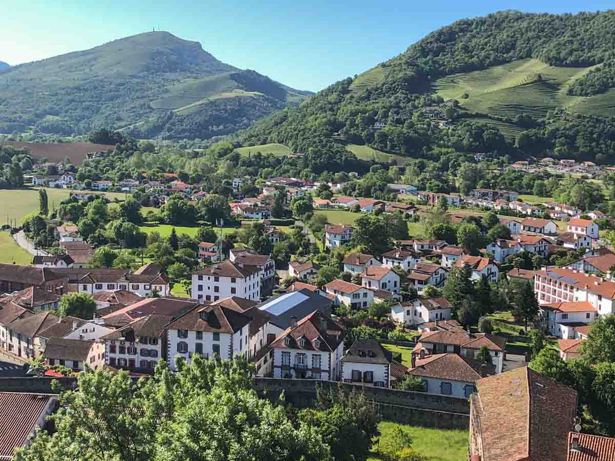 How to get to Saint Jean Pied de Port- town view