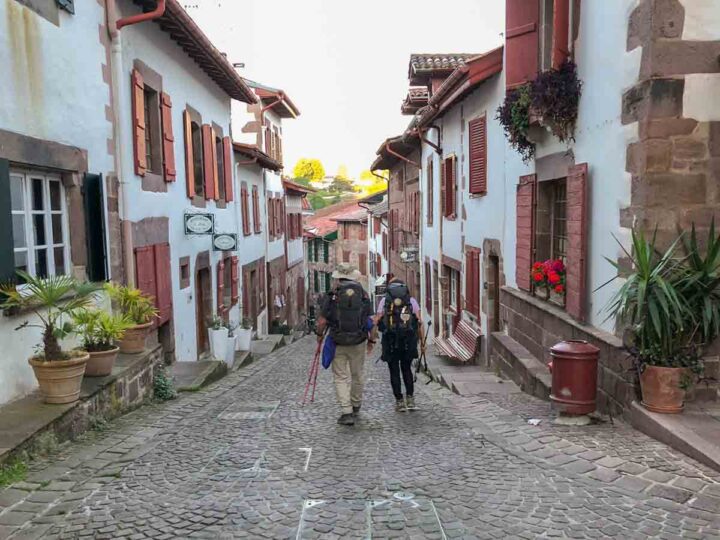 Getting to Saint Jean Pied de Port- Camino hikers