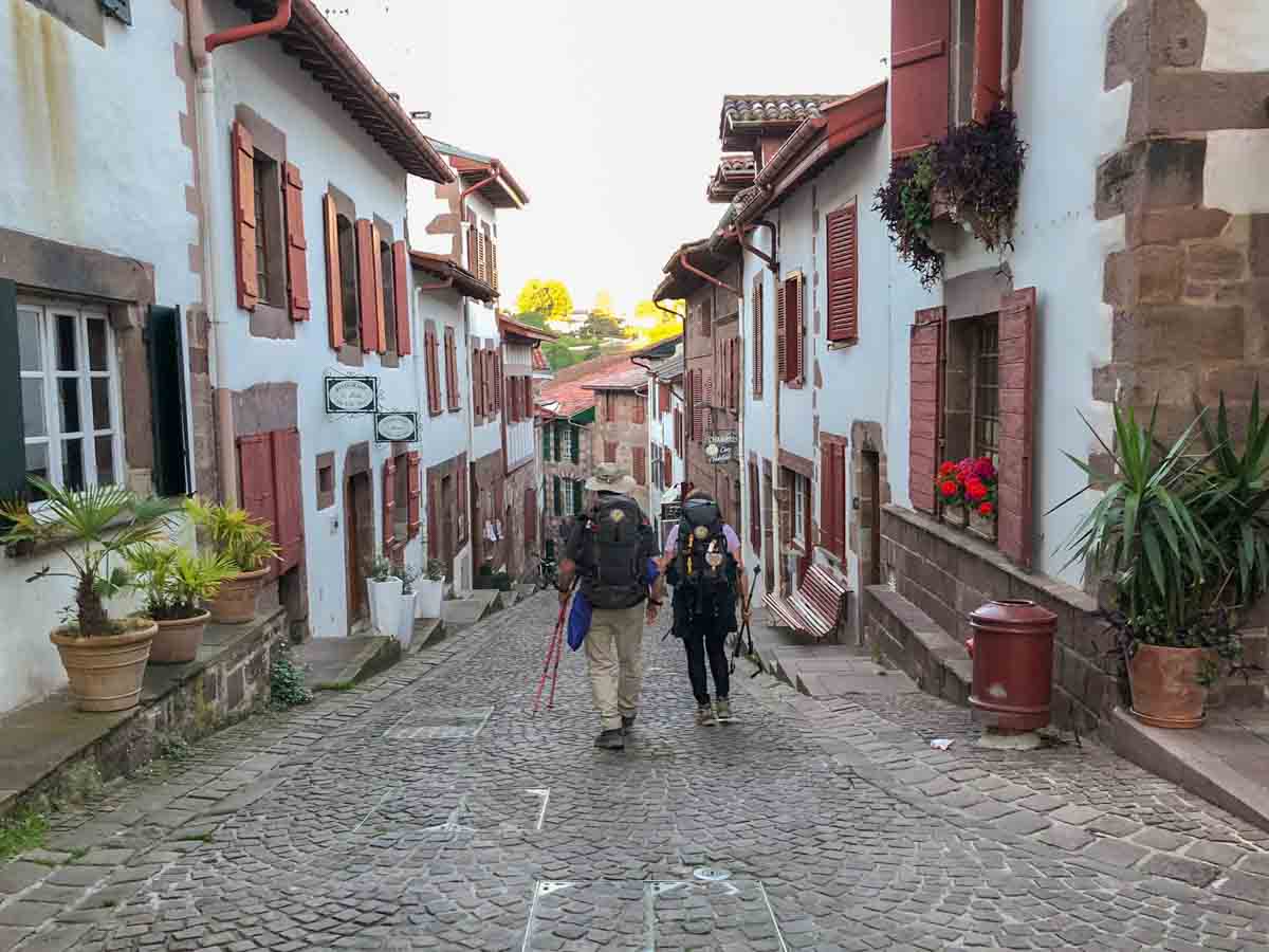 Getting to Saint Jean Pied de Port- Camino hikers