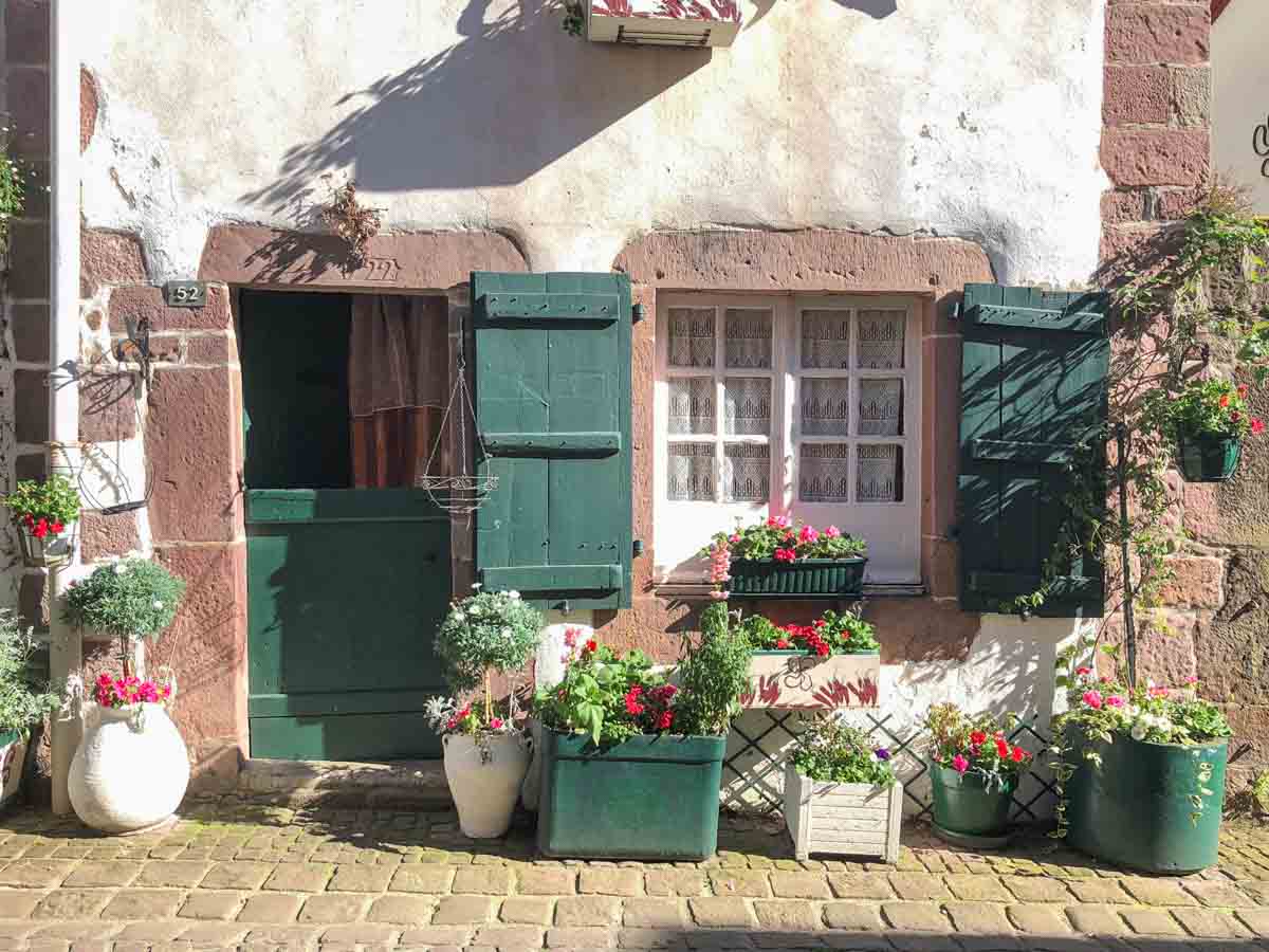 St Jean Pied de Port cute downtown street