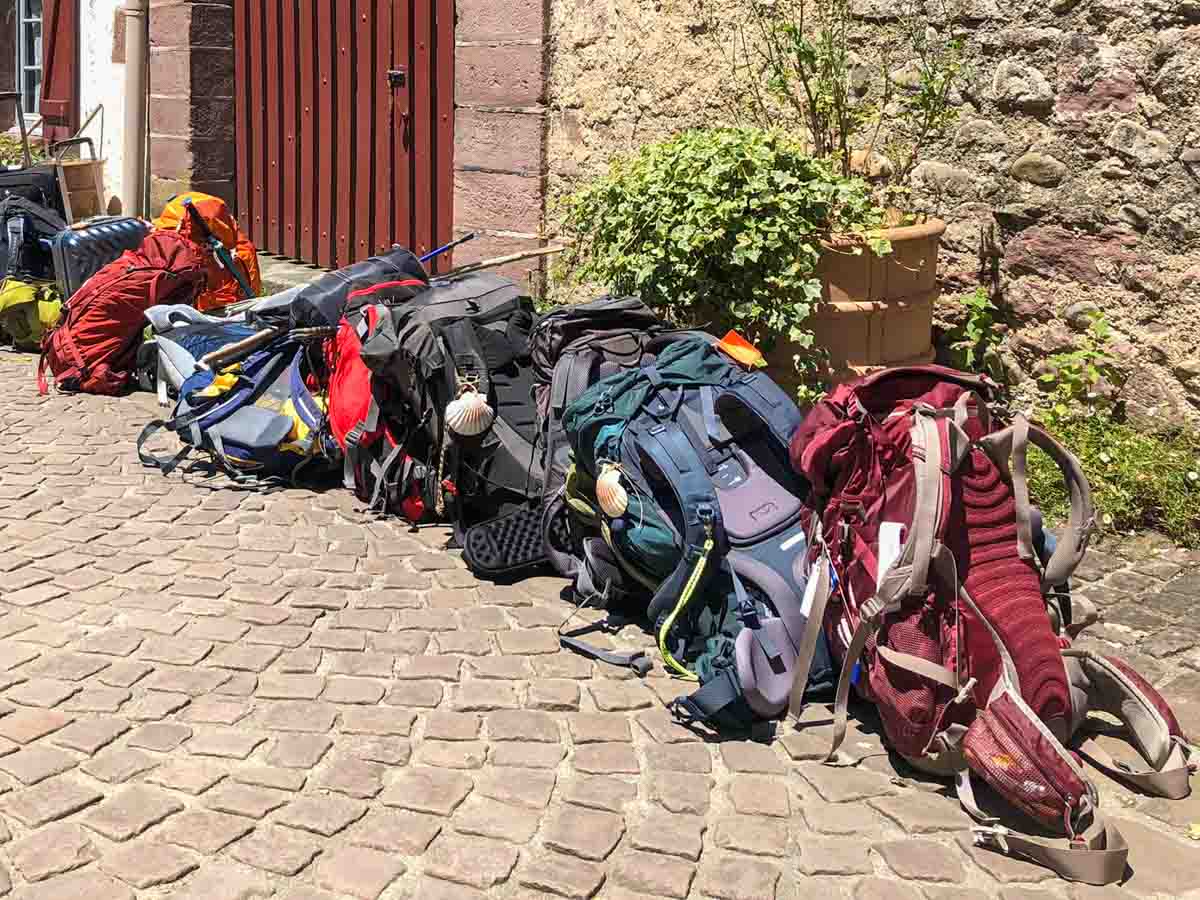 Backpack for Camino de Santiago- line of packs