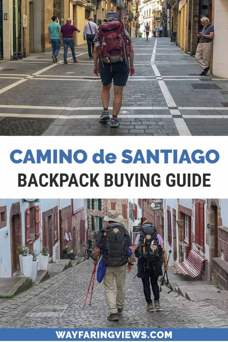 Camino de Santiago backpack buying guide