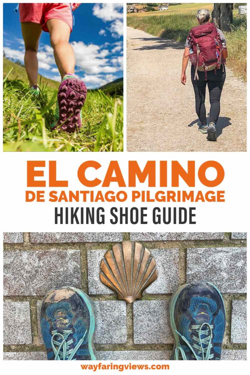 El Camino de Santiago pilgrimage hiking shoe guide