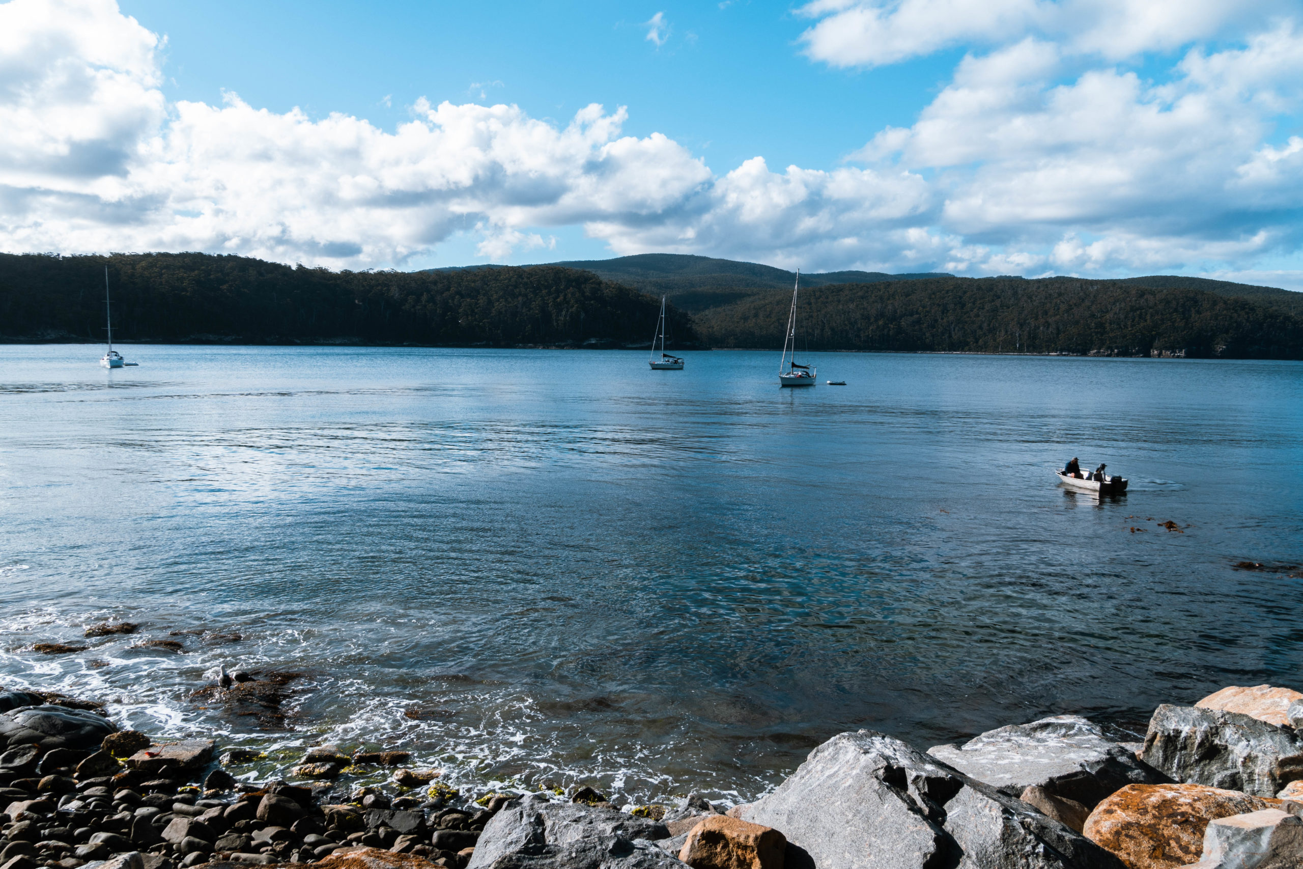 Fortescue Bay, Camping in Tasmania