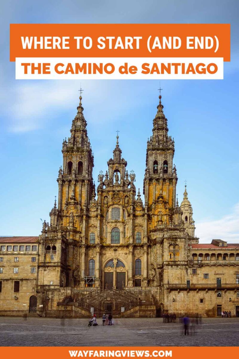Where to start the Camino de Santiago