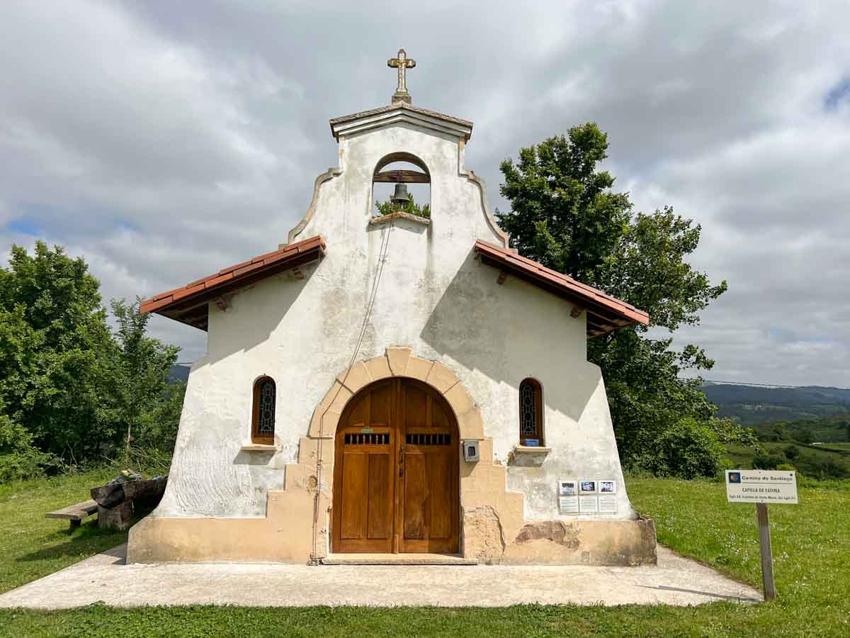Camino Primitivo Fatima chapel